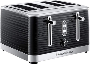 Russell Hobbs 24381 4 slice Inspire Black Toaster