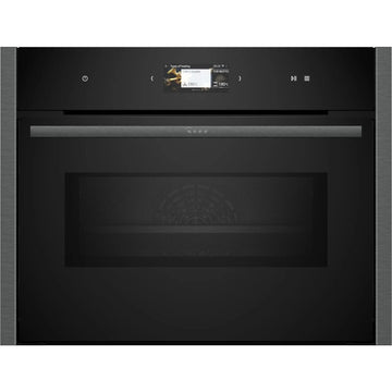 Neff N90 C24MS71G0B Built-in Pyro clean Compact Oven & Microwave  - Graphite Grey [£150 cashback]