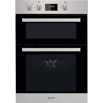 Indesit double oven IDD6340IX stainless steel