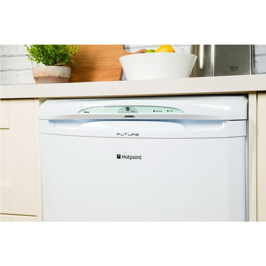 rza36p undercounter freezer in white 