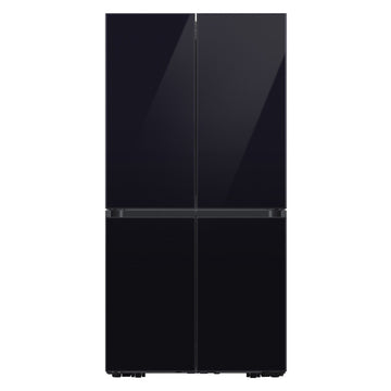 Samsung Bespoke Beverage Center RF65A967622 Four-Door Fridge Freezer With Internal Plumbed Ice & Water - Bespoke Black Glass [free 5-year parts & labour guarantee] FREE SAMSUNG 43