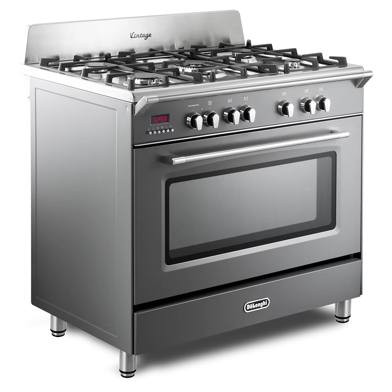 De'Longhi DVRS916DFSLATE 90cm Dual Fuel Range Cooker Slate
