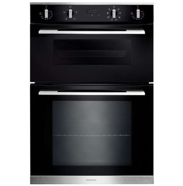 Rangemaster RMB9048BL/SS Built-In Multifunction Double Oven
