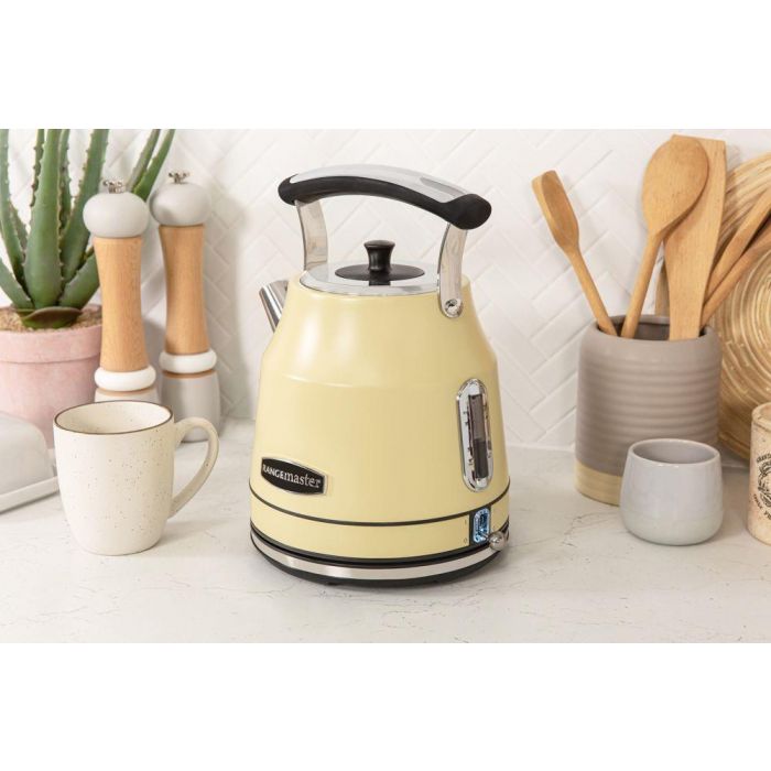 Rangemaster RMCLDK201CM 1.7L Traditional Style Kettle Cream