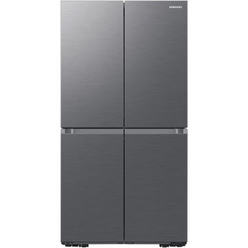 Samsung RF59C70TES9 Non ice & water Four-Door Fridge Freezer - Silver [free 5-year parts & labour guarantee]