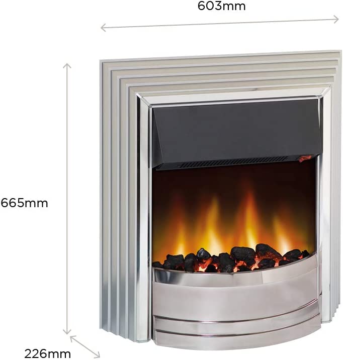 Dimplex CST20 CASTILLO 2kW Optiflame Electric Fire – Basil Knipe Electrics