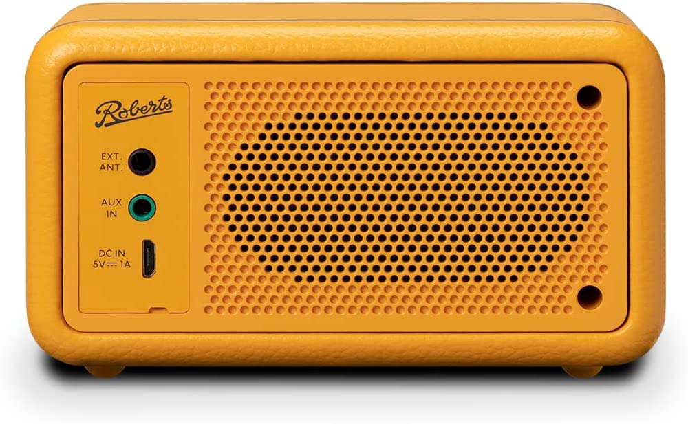 Roberts Revival Petite Portable Radio - Yellow – Basil Knipe Electrics