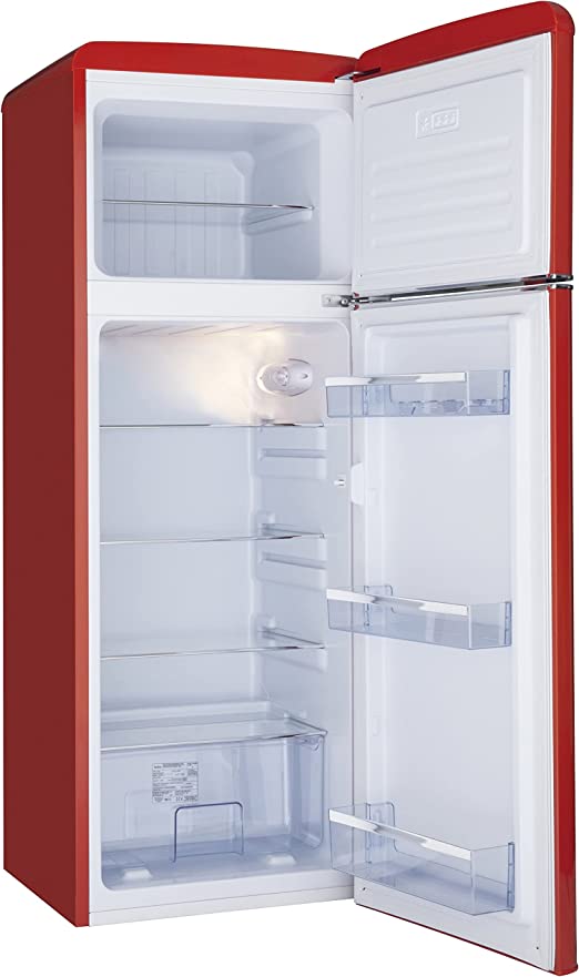 Amica FDR2213R 55cm Freestanding Retro Fridge Freezer