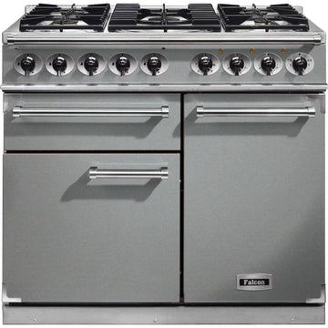 Falcon 1000 DELUXE F1000DXDFSS/CM 100cm Dual Fuel Range Cooker - Stainless Steel