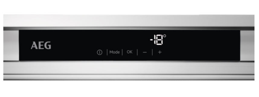 AEG ABK818E6NC 7000 Series No Frost Integrated Upright Freezer [Fixed Door Installation]