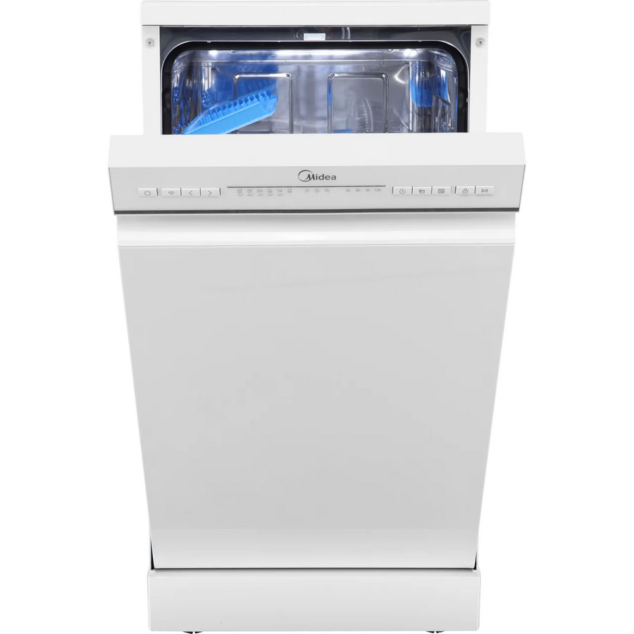 Midea MDWEF1034CW Slimline 10 Place Dishwasher 45cm – White