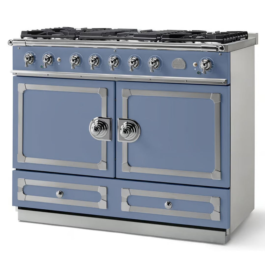 La Cornue CornuFé Provence Blue 110cm Dual Fuel Range Cooker [contact store for pricing]