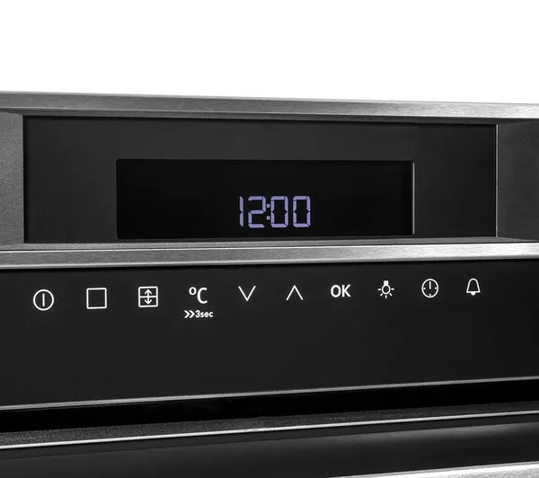 AEG DCE731110M Built-In Twin Fan Double Oven With Catalytic Cleaning - Stainless steel