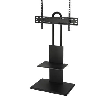 TTAP FS2 BLK 640mm TV stand with bracket [up to 65'' TV]