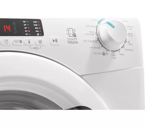 Candy CSW4852DE Freestanding 8KG/5KG 1400rpm Washer dryer - white