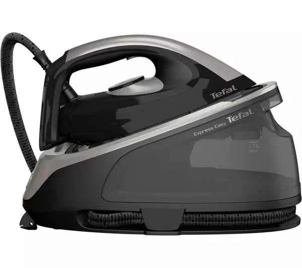 TEFAL Express Easy SV6140 Steam Generator Iron - Black & Grey