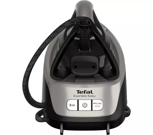 TEFAL Express Easy SV6140 Steam Generator Iron - Black & Grey