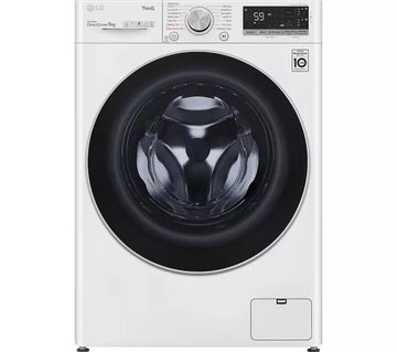LG F4V709WTSA AI DD™️ 9Kg 1400RPM Washing Machine - White - [Free 5 year parts & labour warranty]