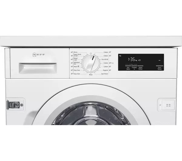 Neff W543BX2GB Integrated 8kg 1400 Spin Washing Machine
