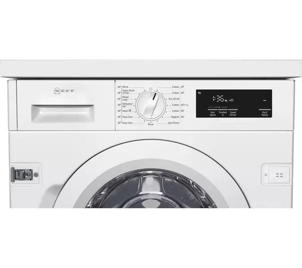 Neff W543BX2GB Integrated 8kg 1400 Spin Washing Machine - Last One [Free 5-years parts & labour guarantee]