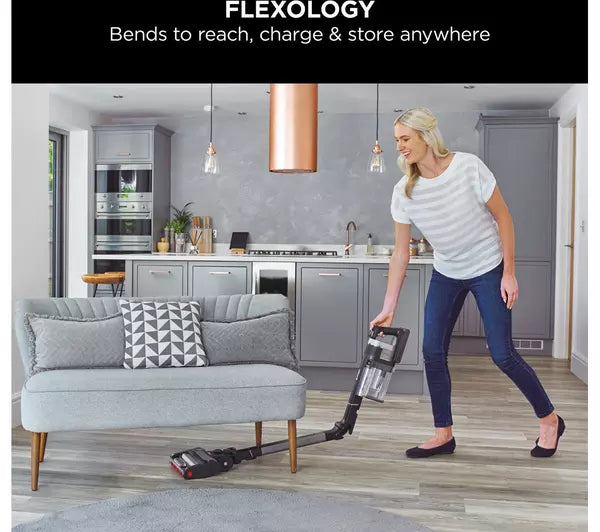 SHARK Stratos Anti Hair Wrap Plus Pet Pro IZ420UKT Cordless Vacuum Cleaner - Silver [double battery]