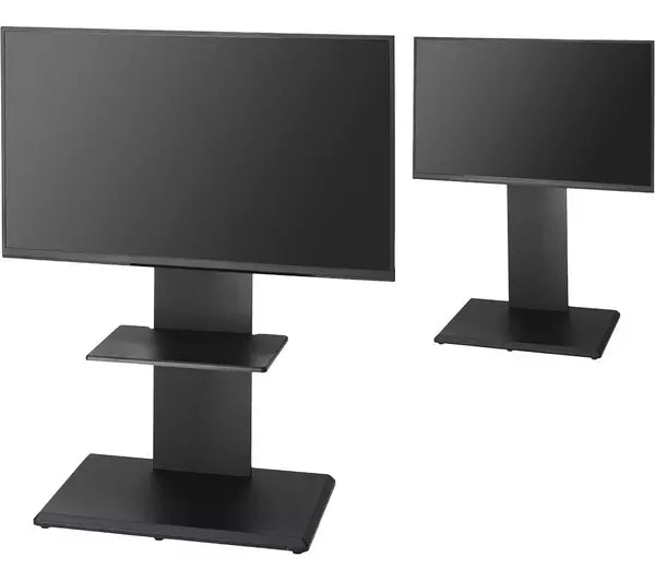 TTAP FS2 BLK 640mm TV stand with bracket [up to 65'' TV]