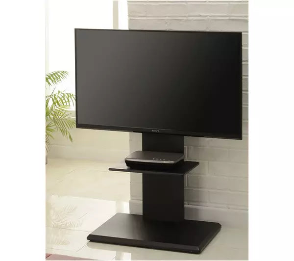 TTAP FS2 BLK 640mm TV stand with bracket [up to 65'' TV]