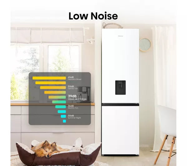 Hisense RB435N4WWE 60/40 Total No Frost Fridge Freezer - White