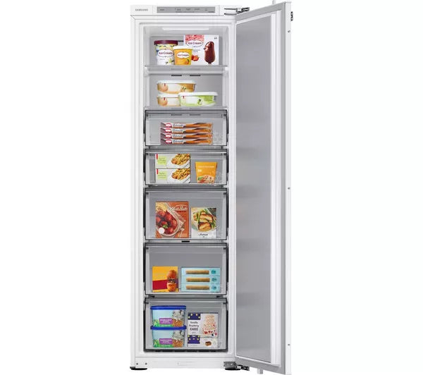 Samsung BRZ22720EWW Integrated Tall Freezer - Fixed Hinge [Free 5-year parts & labour guarantee]