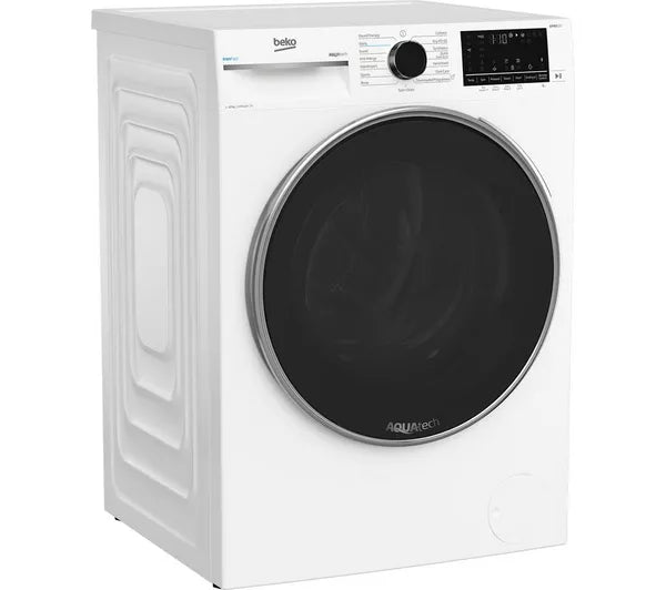 Beko B5W1241AW 12kg 1400 Spin AquaTech Washing Machine
