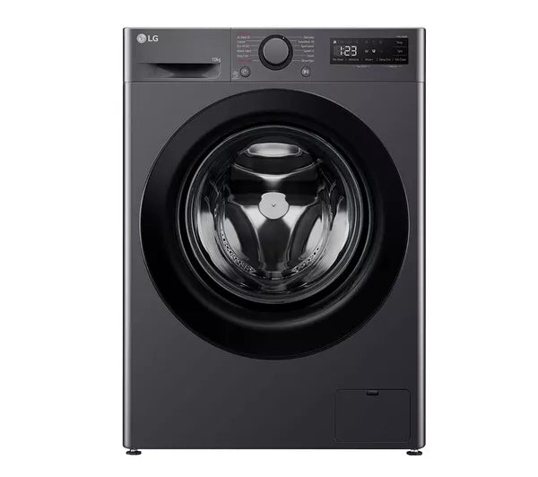 LG F4Y511GBLN1 11kg AI DD™ Steam Washing Machine – Slate Grey [Free 5-year parts & labour guarantee]