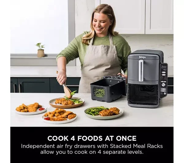 NINJA SL400UK Double Stack 9.5 L Air Fryer – Basil Knipe Electrics