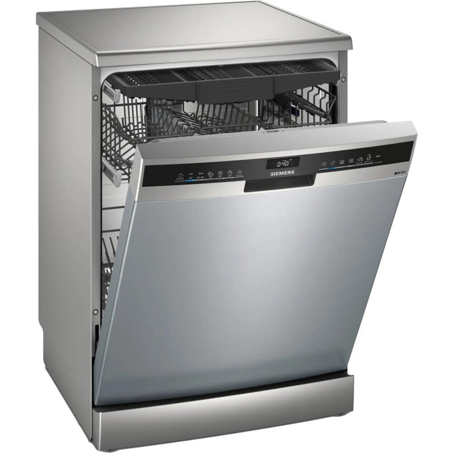 Siemens IQ300 SN23EI03ME 14 place setting freestanding dishwasher - Brushed Steel [Free 5-year parts & labour guarantee] LAST ONE