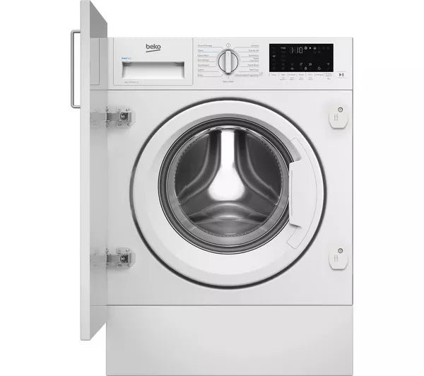 Beko WTIK74122 7kg 1400rpm Integrated Washing Machine - White