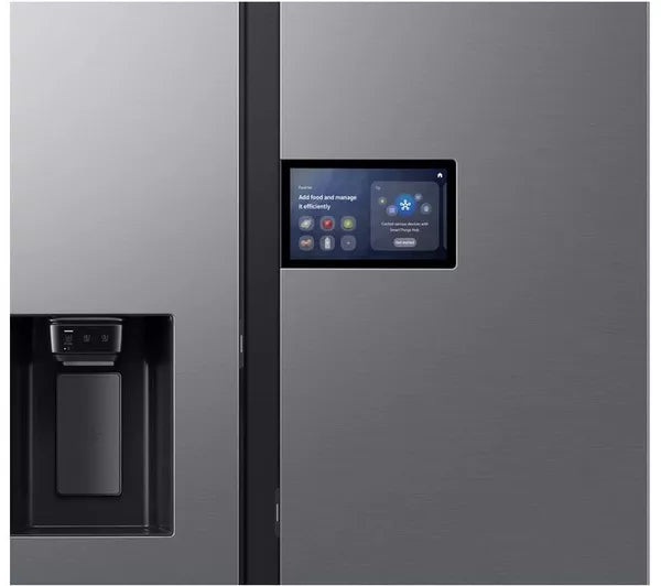 Samsung RS90F64EETEU Series 9 Bespoke AI Plumbed ice & water American Style Fridge Freezer - Silver