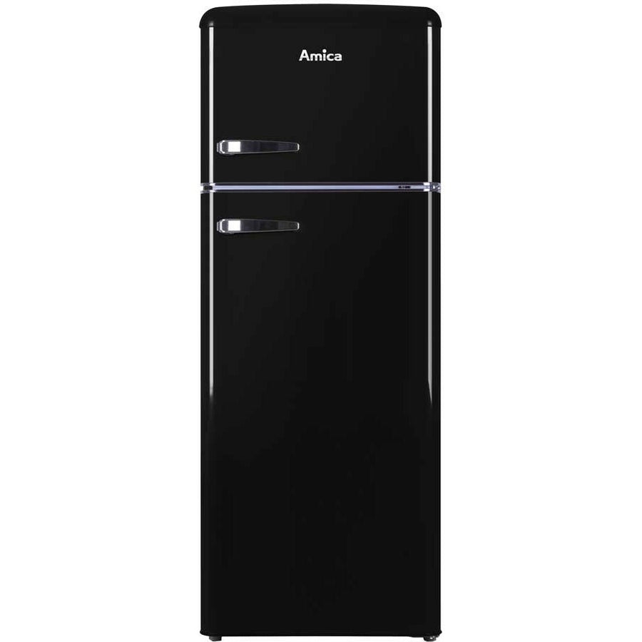 Amica FDR2213B/1 55cm Freestanding Retro Fridge Freezer