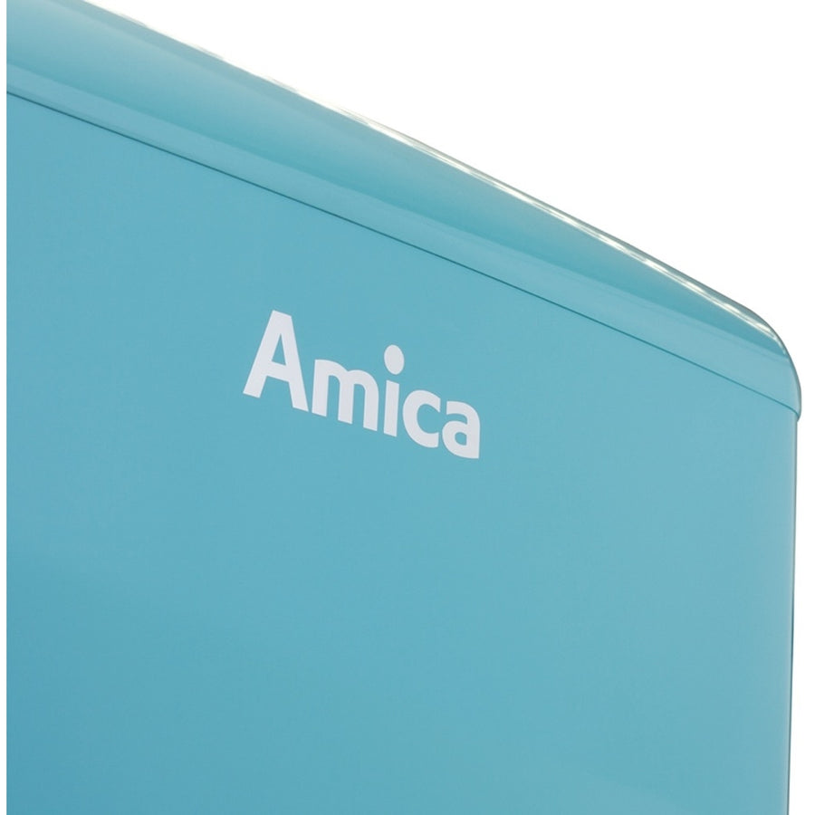 Amica FKR29653DEB Retro style 60/40 fridge freezer - Duck Egg Blue