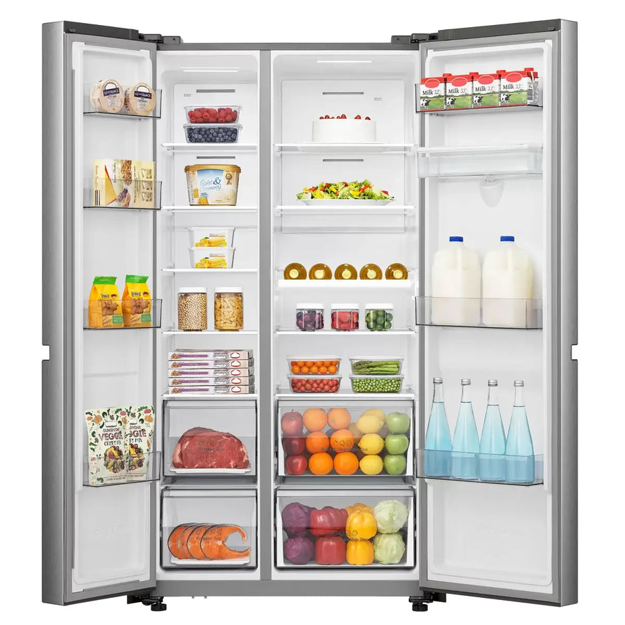 Hisense RS840N4WCE PureFlat Non-Plumbed American Fridge Freezer Hisense RS840N4WCE PureFlat Non-Plumbed American Fridge Freezer