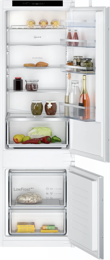 Neff KI5872SE0G N30 Low Frost built-in 70/30 Fridge freezer [sliding hinge]