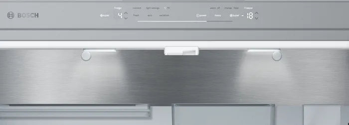 Bosch KFF96PIEP Series 8 Total No Frost French door Fridge Freezer Plumbed Ice & Water - Brushed steel anti-fingerprint