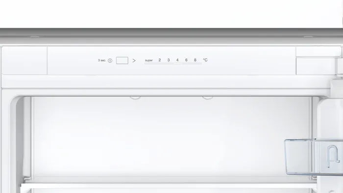 Bosch KIV87NSE0G 70/30 Low Frost Built-In Fridge Freezer [Sliding Door Installation]
