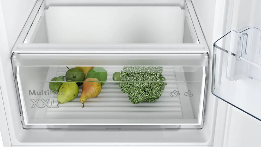 Bosch KIN85NSE0G 50/50 Integrated Frost Free Fridge Freezer Sliding Hinges - [Free 5-year parts & labour guarantee]