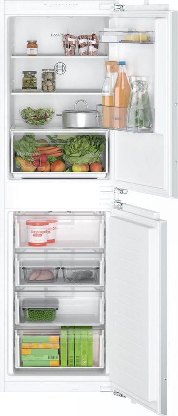Bosch Series 2 KIN85NFE0G 50/50 Integrated Frost Free Fridge Freezer - [Free 5-year guarantee]