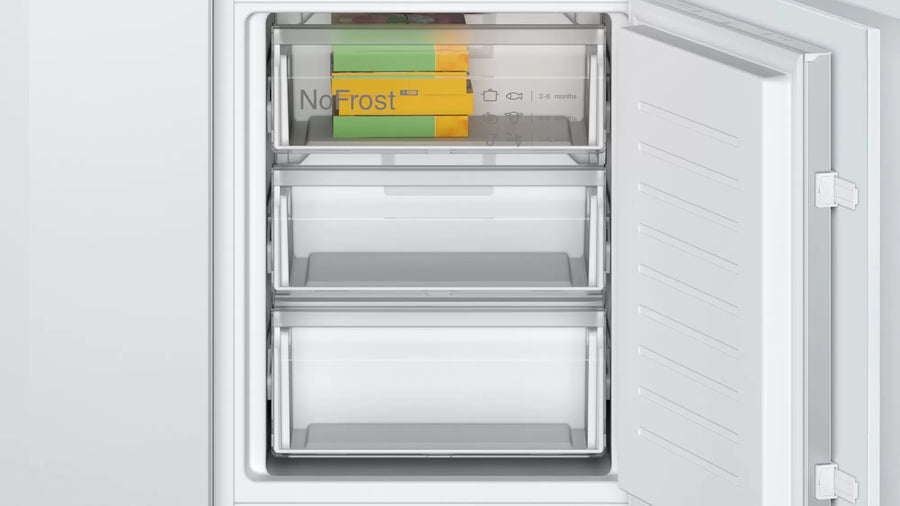 Bosch KIN86NSE0G Series 2 60/40 Built-In Fridge Freezer [Free 5-year parts & labour guarantee]