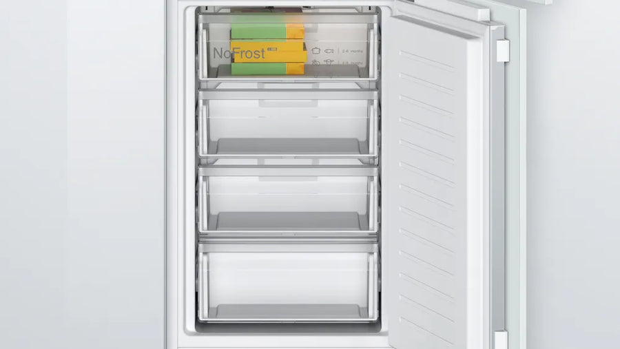 Bosch Series 2 KIN85NFE0G 50/50 Integrated Frost Free Fridge Freezer - [Free 5-year guarantee]