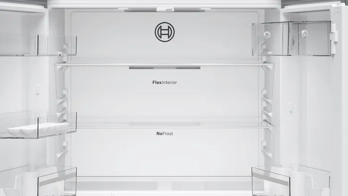 Bosch KFN96VPEAG Series 4 Total No Frost French door Fridge Freezer - Brushed steel anti-fingerprint