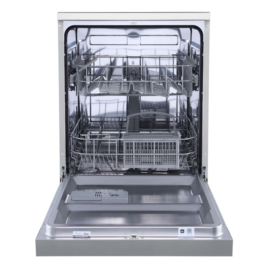 Midea MDWPF1233CS Full Size 12 Place Settings Dishwasher - Silver