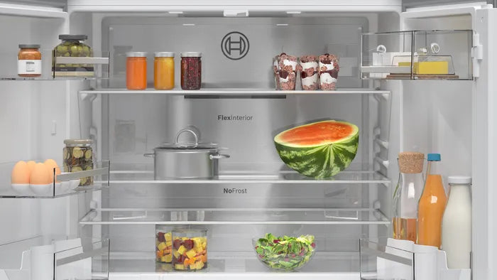 Bosch KFN96APEAG Series 4 Total No Frost French door Fridge Freezer - Brushed steel anti-fingerprint,