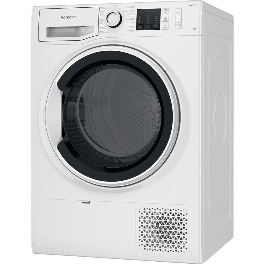 Hotpoint NTM1081WK 8kg Heat pump condenser tumble dryer - White