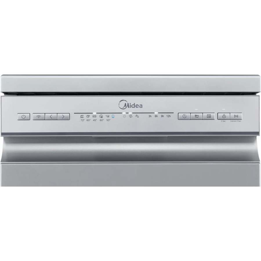 Midea MDWEF1034CS Slimline 10 Place Dishwasher 45cm – Silver